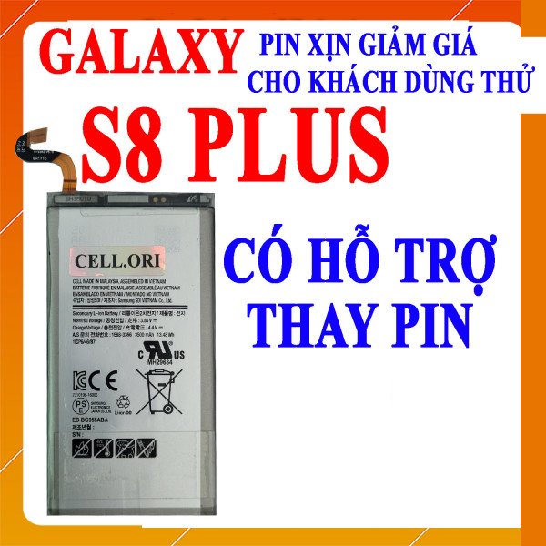 Pin Webphukien cho Samsung Galaxy S8 Plus Việt Nam EB-BG955ABE - 3500mAh 